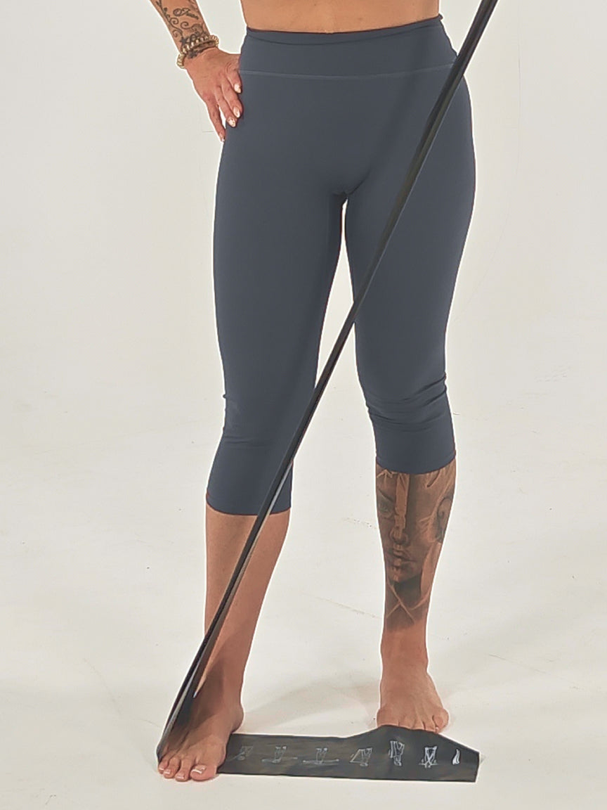 Legging Capri Santa Ana Blue Grey